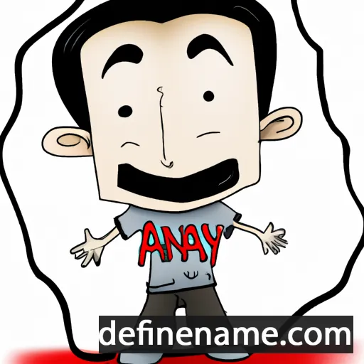 cartoon of the name Amuy