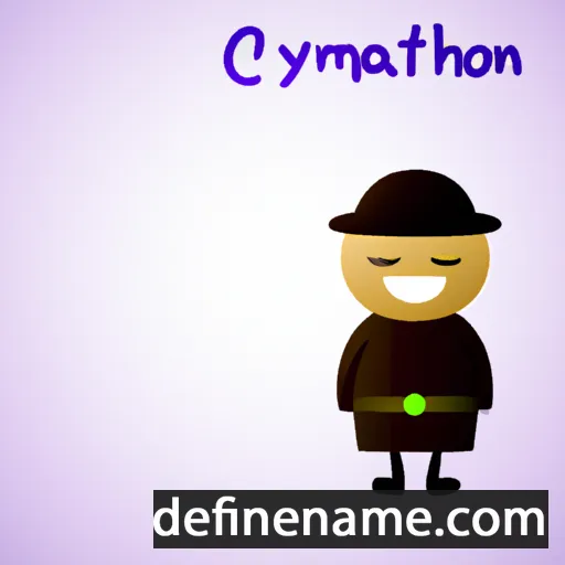 cartoon of the name Amythaon