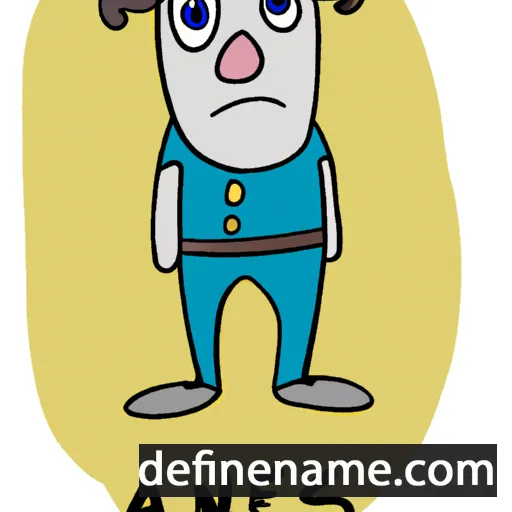 cartoon of the name Äneas