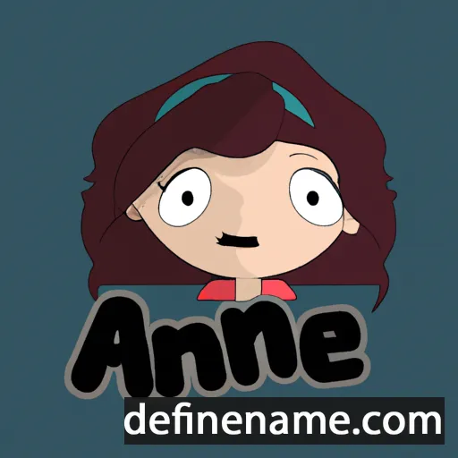 cartoon of the name Âne