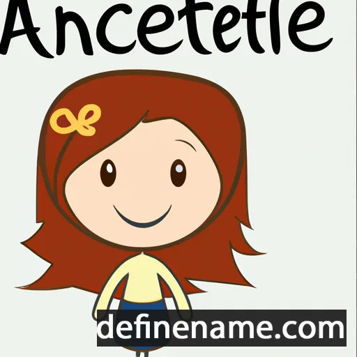 cartoon of the name Anacleta