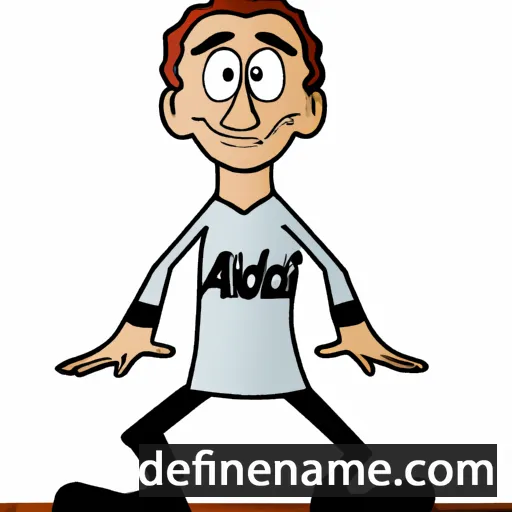 cartoon of the name Anadil