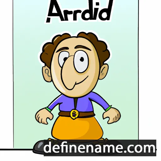 cartoon of the name Anadir