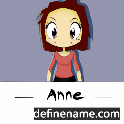 Anaé cartoon