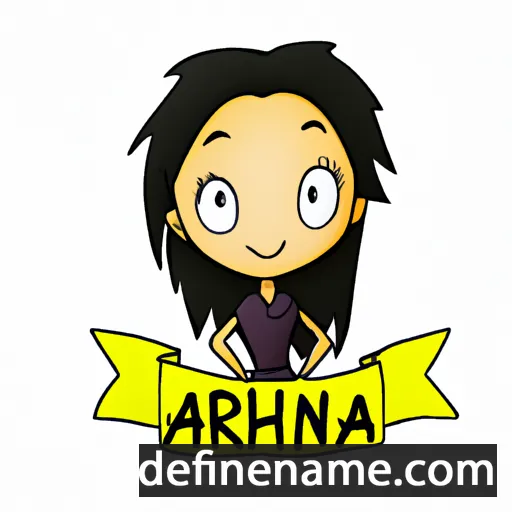 Anahira cartoon