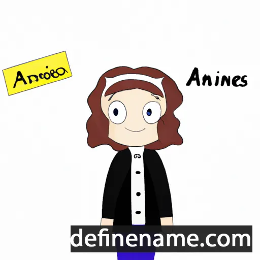 cartoon of the name Anaïse