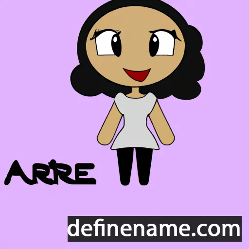 Anairë cartoon