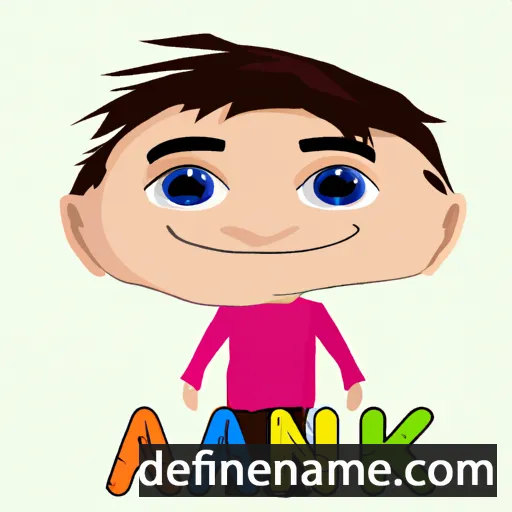 cartoon of the name Anak