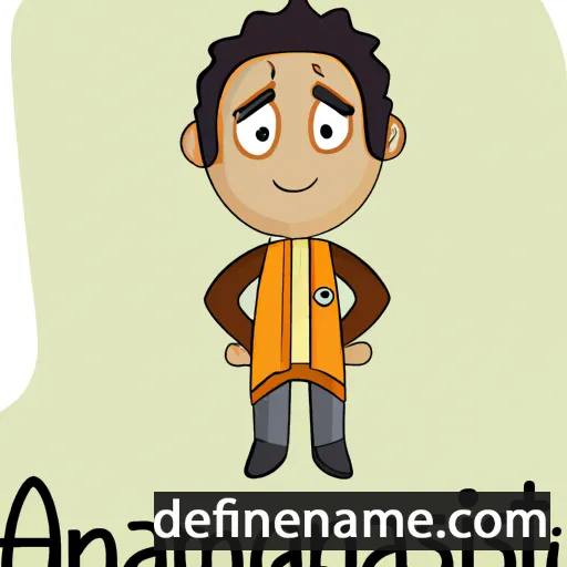 cartoon of the name Ananiarsi