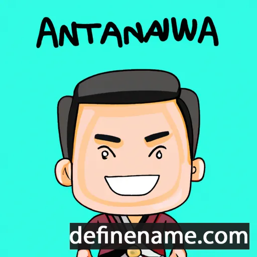 cartoon of the name Anantawikramottunggadewa