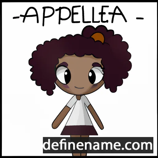 Anapela cartoon