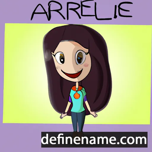 Anareli cartoon