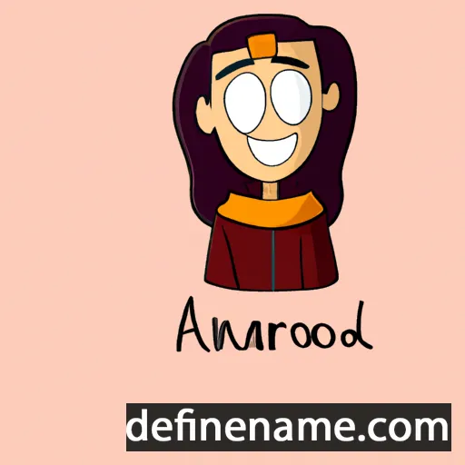 cartoon of the name Anarouz