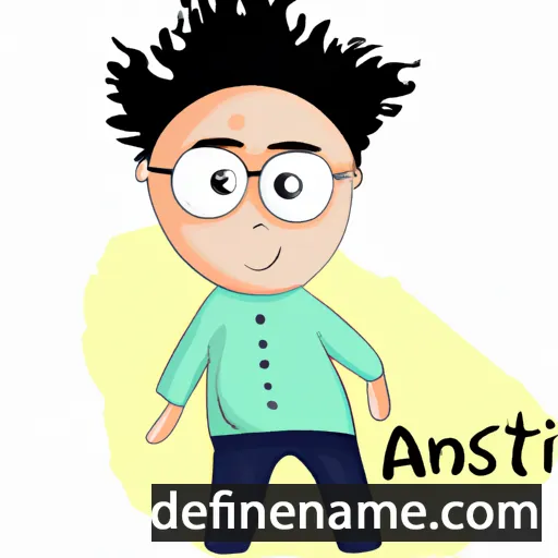 cartoon of the name Anasi