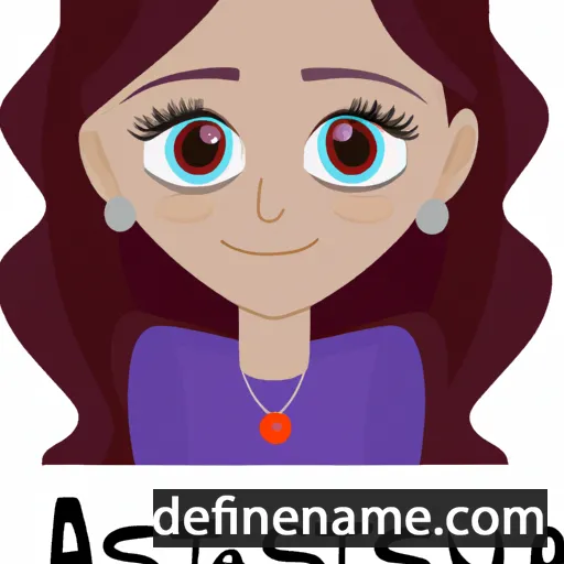 cartoon of the name Anastasy