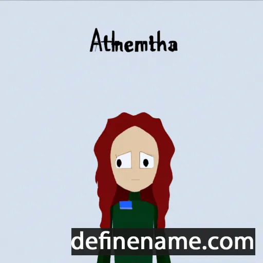 cartoon of the name Anathema