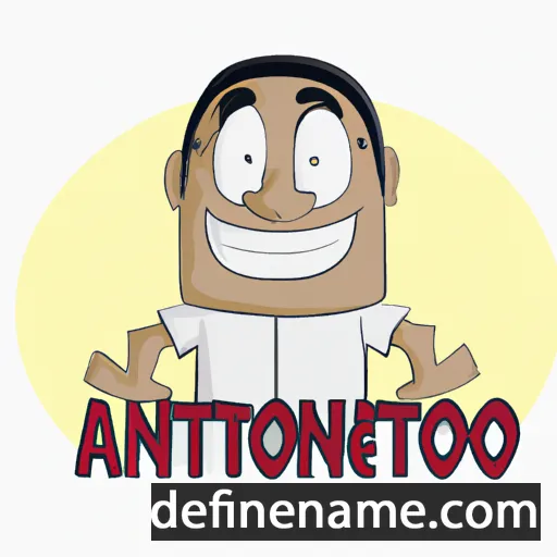 cartoon of the name Anatólio