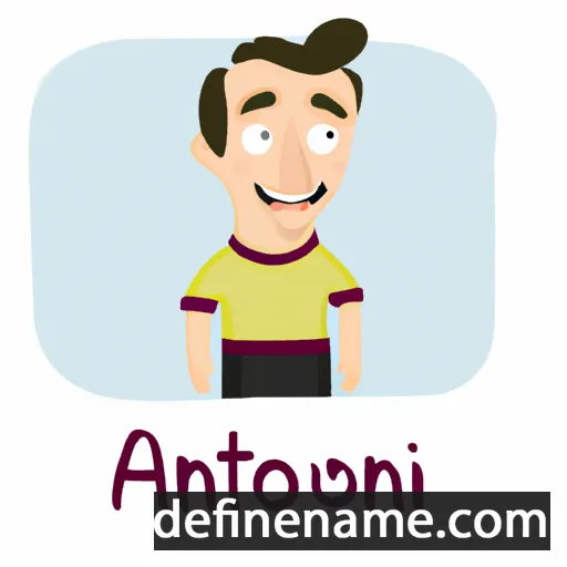 cartoon of the name Anatolij