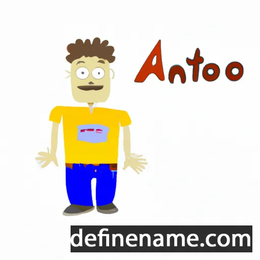 cartoon of the name Anatolo