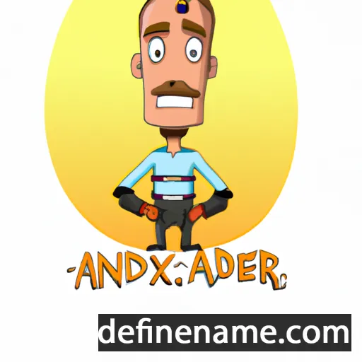 Anaxander cartoon