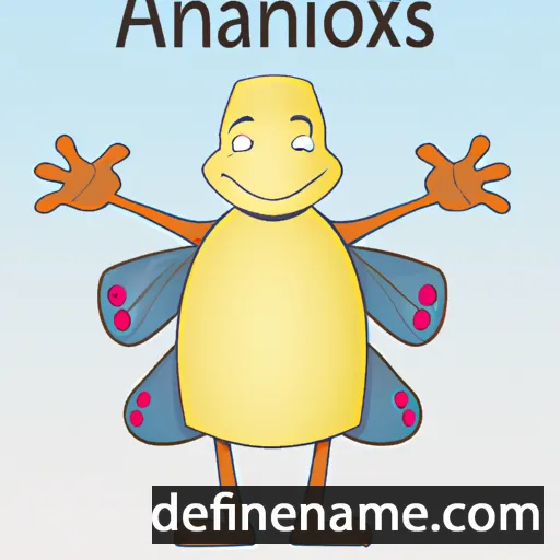 cartoon of the name Anaxibios