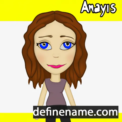 Anayis cartoon