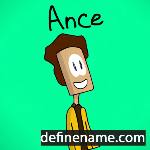 Ancée cartoon