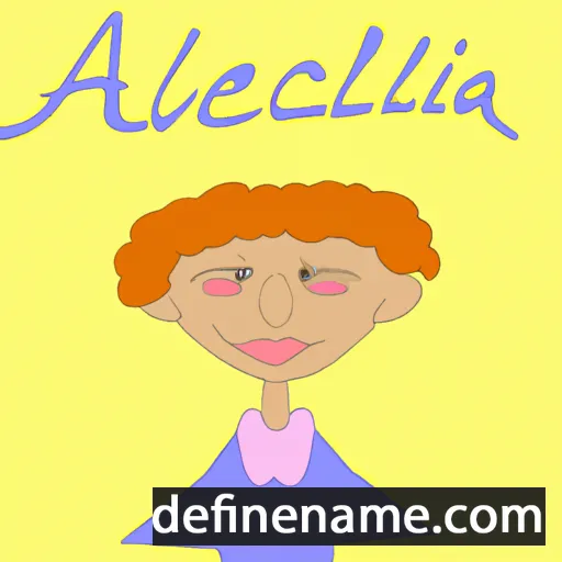 Ancellina cartoon