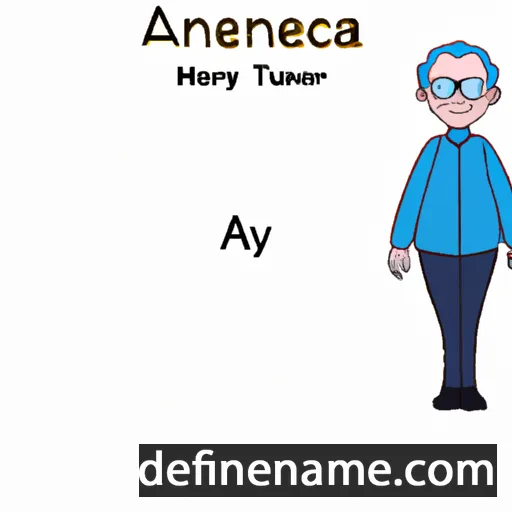 cartoon of the name Ancera