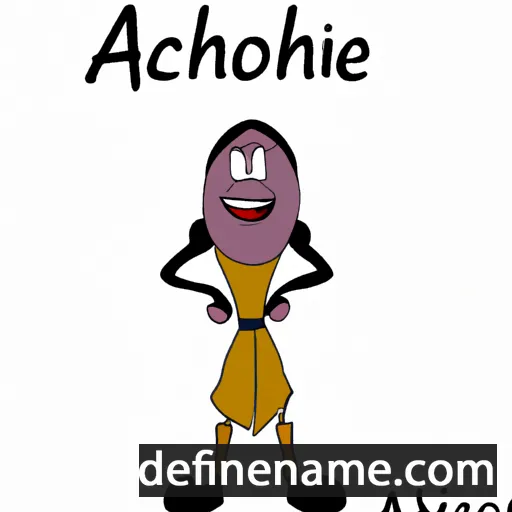 cartoon of the name Anchirrhoë