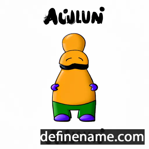 cartoon of the name Ancilinu