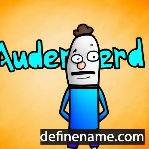 cartoon of the name Anderazu