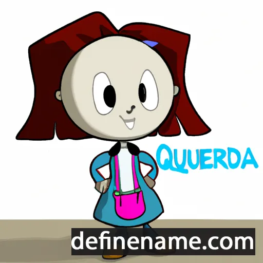 cartoon of the name Anderequina