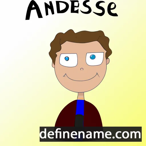 cartoon of the name Andersine