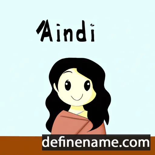 Andini cartoon