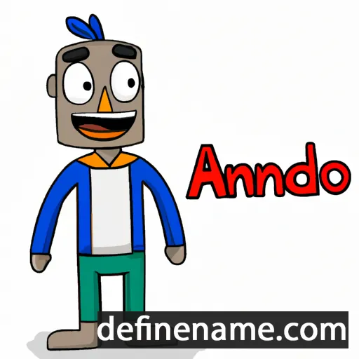 Andino cartoon