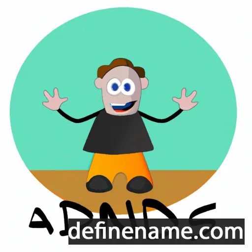 cartoon of the name Andis