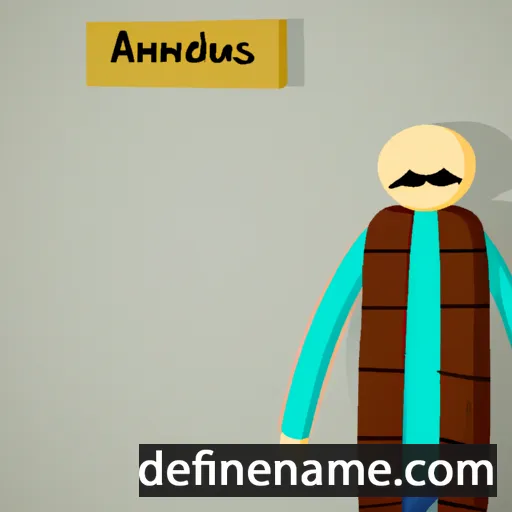 cartoon of the name Andochius