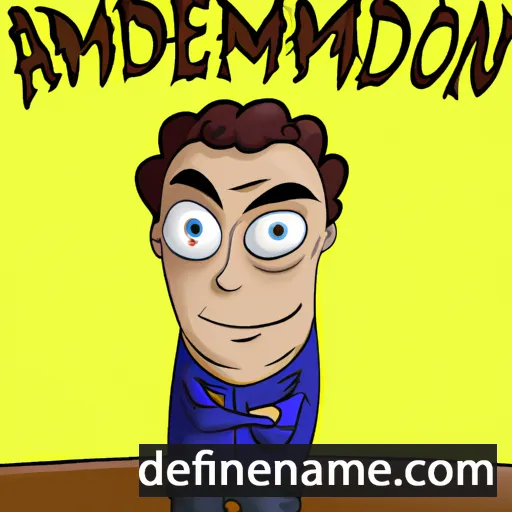 Andraemon cartoon