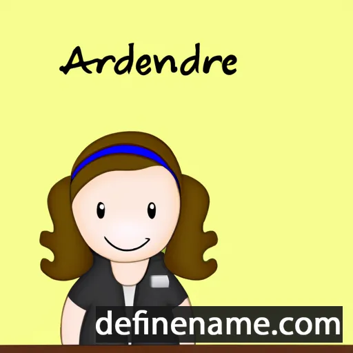 Andréanne cartoon