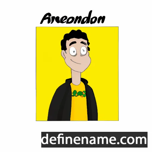 Andrémon cartoon