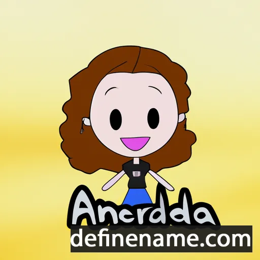 Andreína cartoon