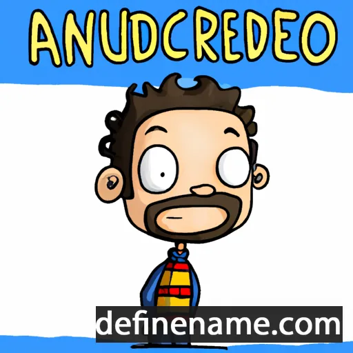 cartoon of the name Andreuccio