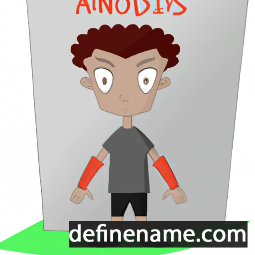 cartoon of the name Androklis