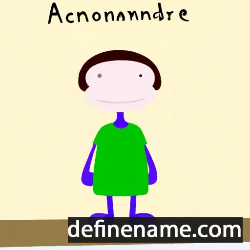 Andromaque cartoon