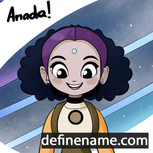 Androméda cartoon