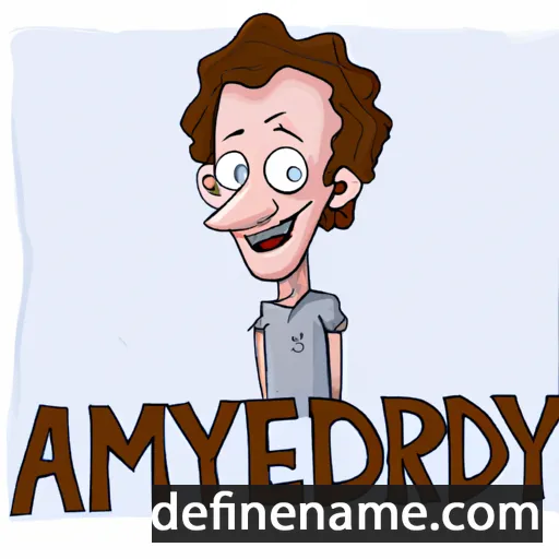 cartoon of the name Andryei