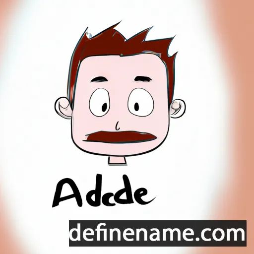 cartoon of the name Andrzéj