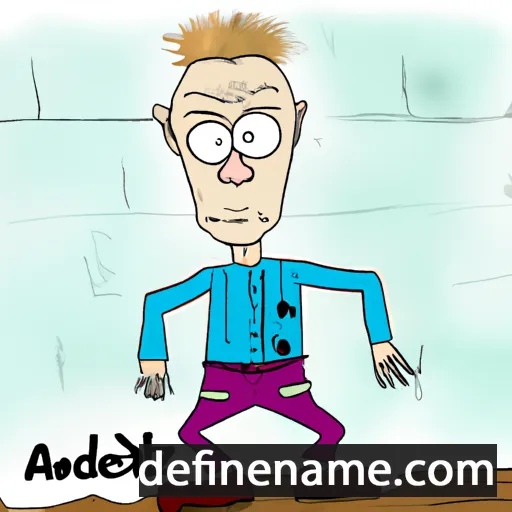 cartoon of the name Andrzejek