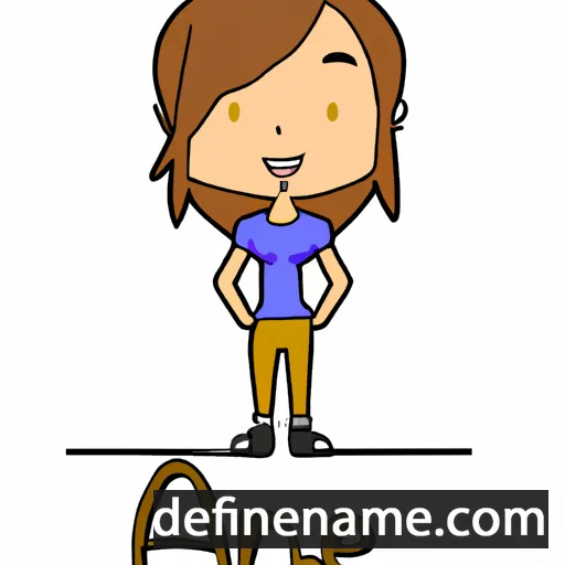 cartoon of the name Ane